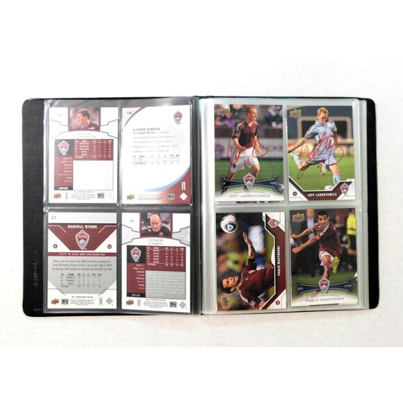 Colorado Rapids Soccer Team Card Binder 15 Cards 8 Autographed - Picture 3 of 7